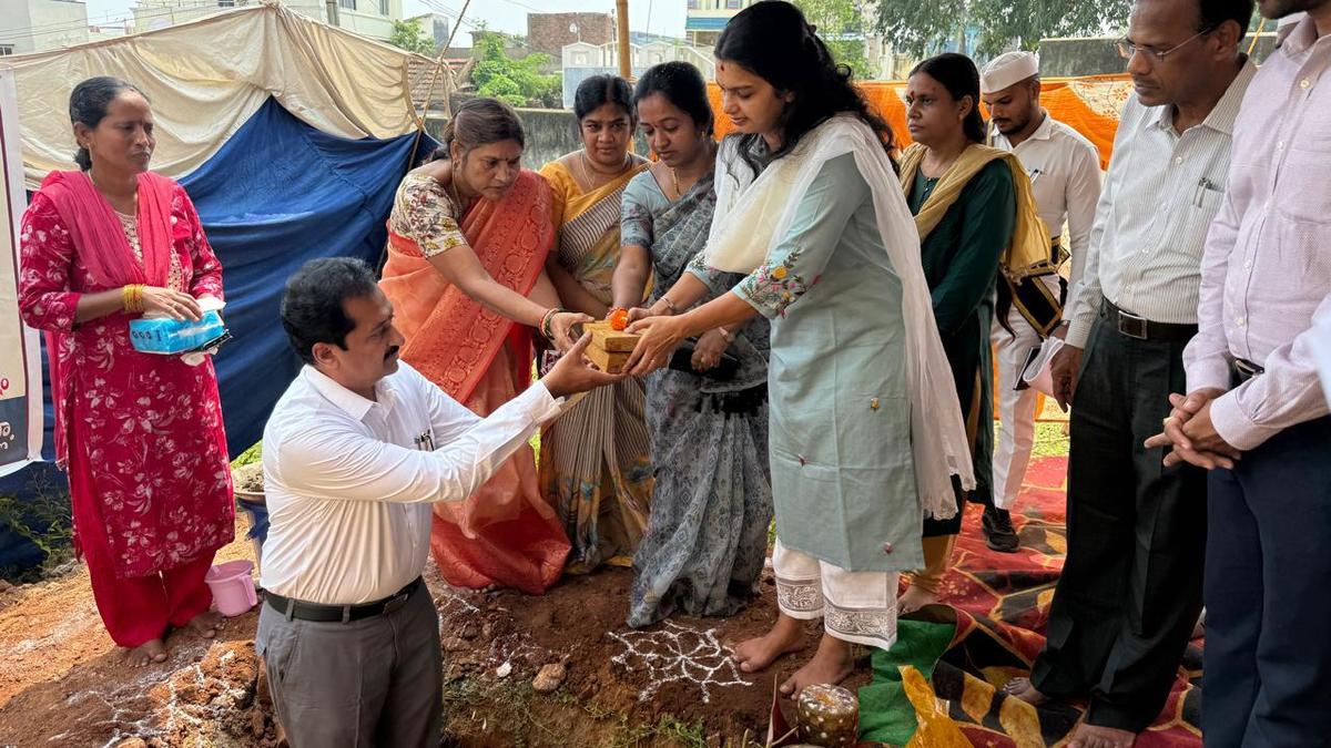 Breaking: Foundation Stone Laid for Sakhi Centre in Bheemili to Combat Violence Against Women