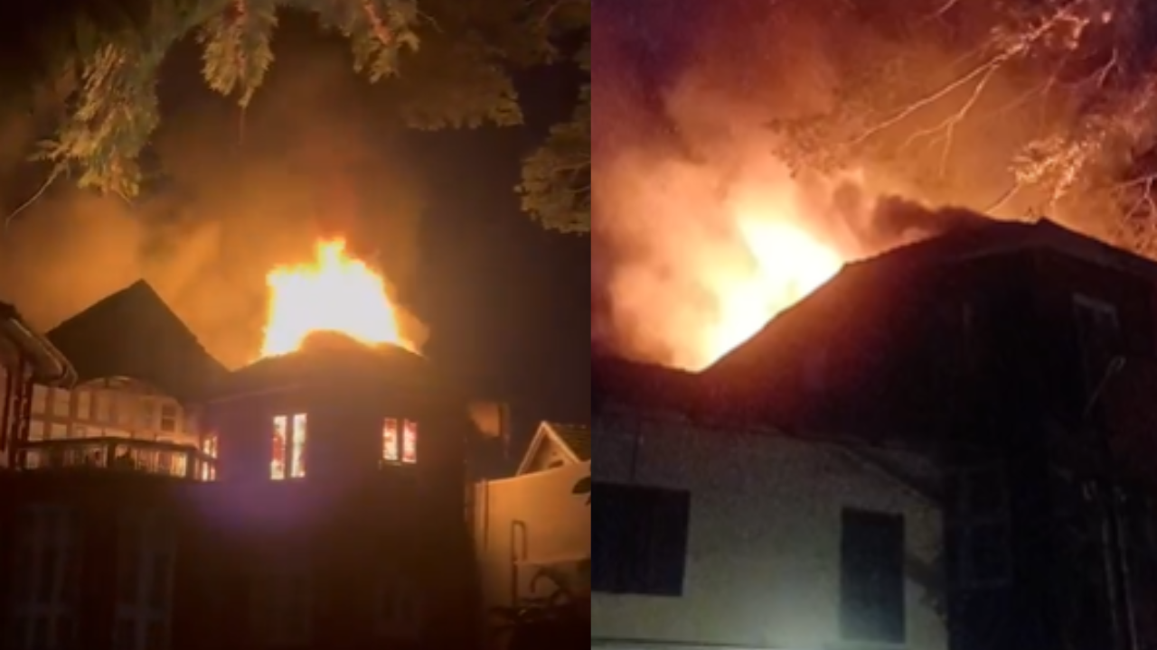 Developing Story: Fort Kochi’s 300-year-old Koder House completely gutted in fire