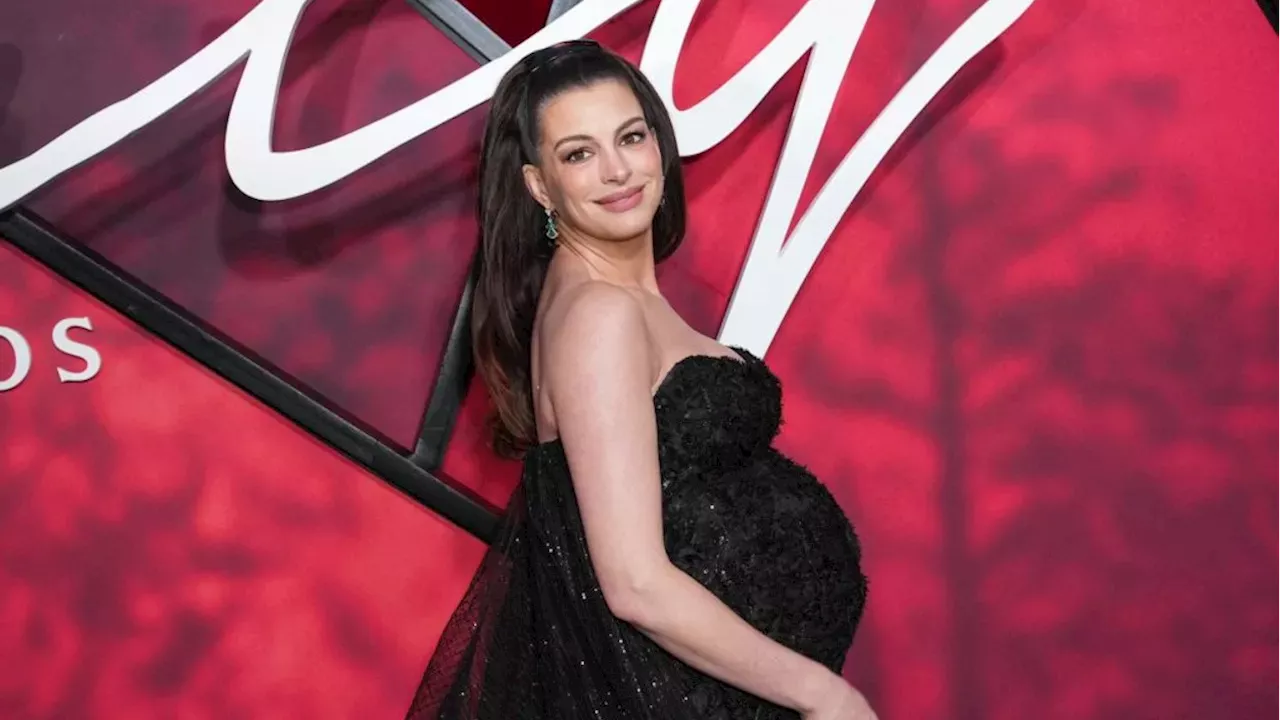 Corporate Strategy: Anne Hathaway Credits Rihanna for Inspiring Her Maternity Fashion