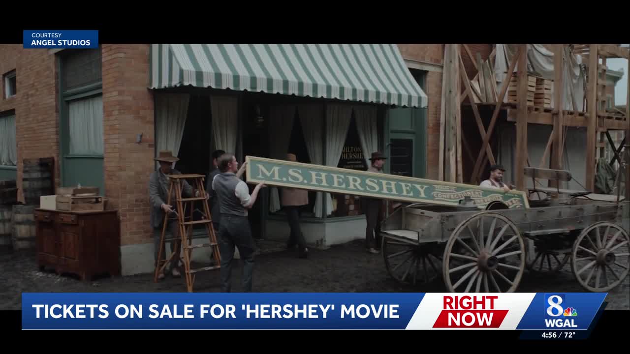 Tickets on Sale for Hershey Movie Filmed in Pennsylvania