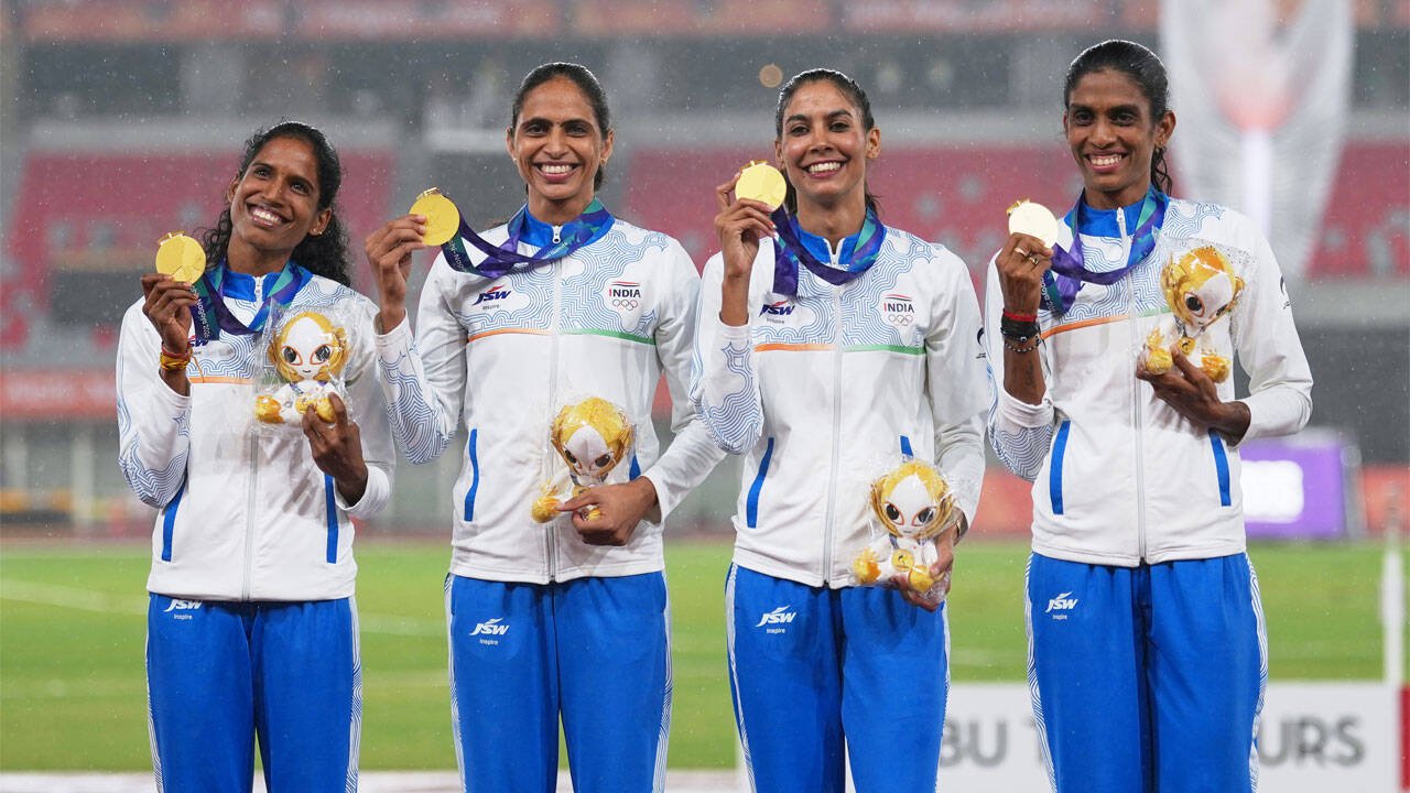 Developing Story: Asian Games: Neeru, women’s 4x400m relay shine as 8-medal haul takes India past 50