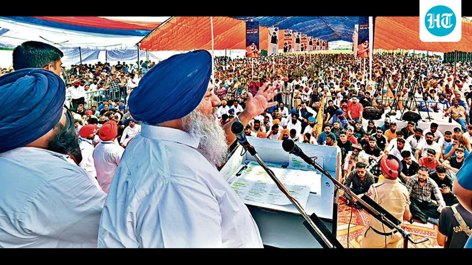 Corporate Strategy: SAD fields Harminder Sandhu from Chabbewal at ‘Punjab Bachao’ rally