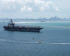 USS Abraham Lincoln Scheduled to Dock in San Diego After Harrowing Stretch at Sea