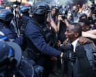 French Mayor Teargassed After Shielding Student Protesters from Police – video
