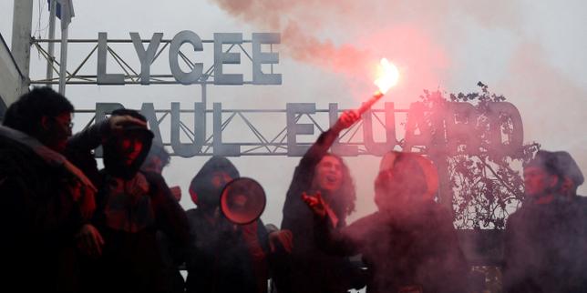 Global Perspective: French high school protests: Up to 500 schools to be totally or partly closed Monday