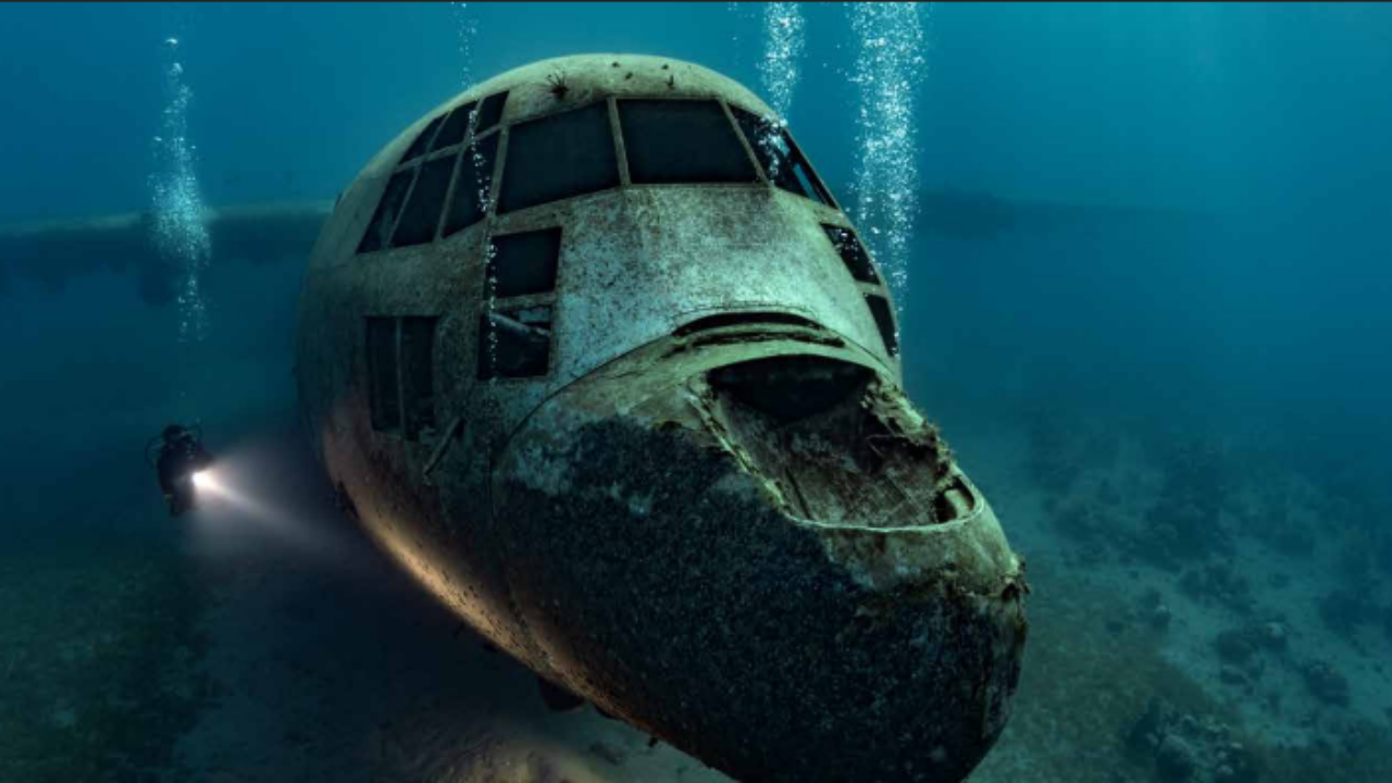 International Briefing: Jordan sank a retired C-130 to create reef; marine life now thrives around it