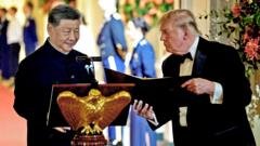 Trump and Xi's State Dinner Charm Offensive Yields No Breakthroughs on Trade, Tech, and Security