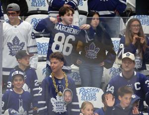 Corporate Strategy: Maple Leafs fans get the full Kirill Marchenko experience in whirlwind debut