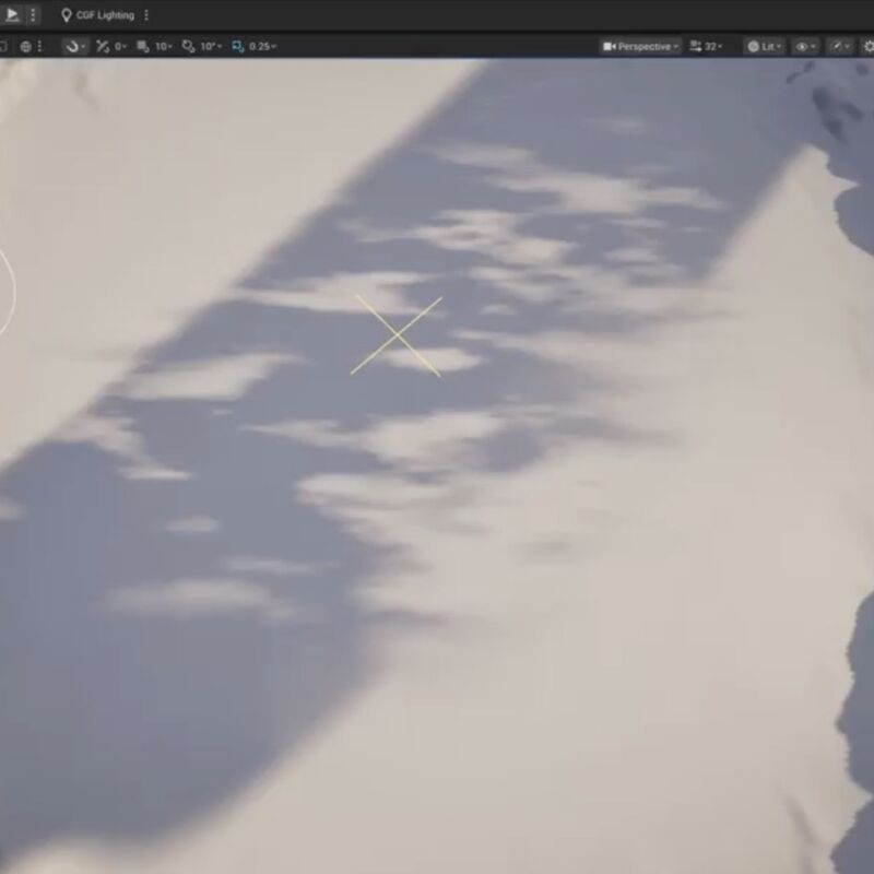 Artist Develops Unreal Engine Plug-in for Real-time Light & Shadow Painting