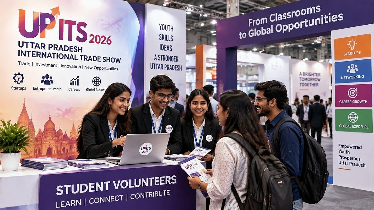 The Magic Of Skills On Display At UPITS-2026, ‘Aao Karke Seekhen’ Draws Visitors’ Attention