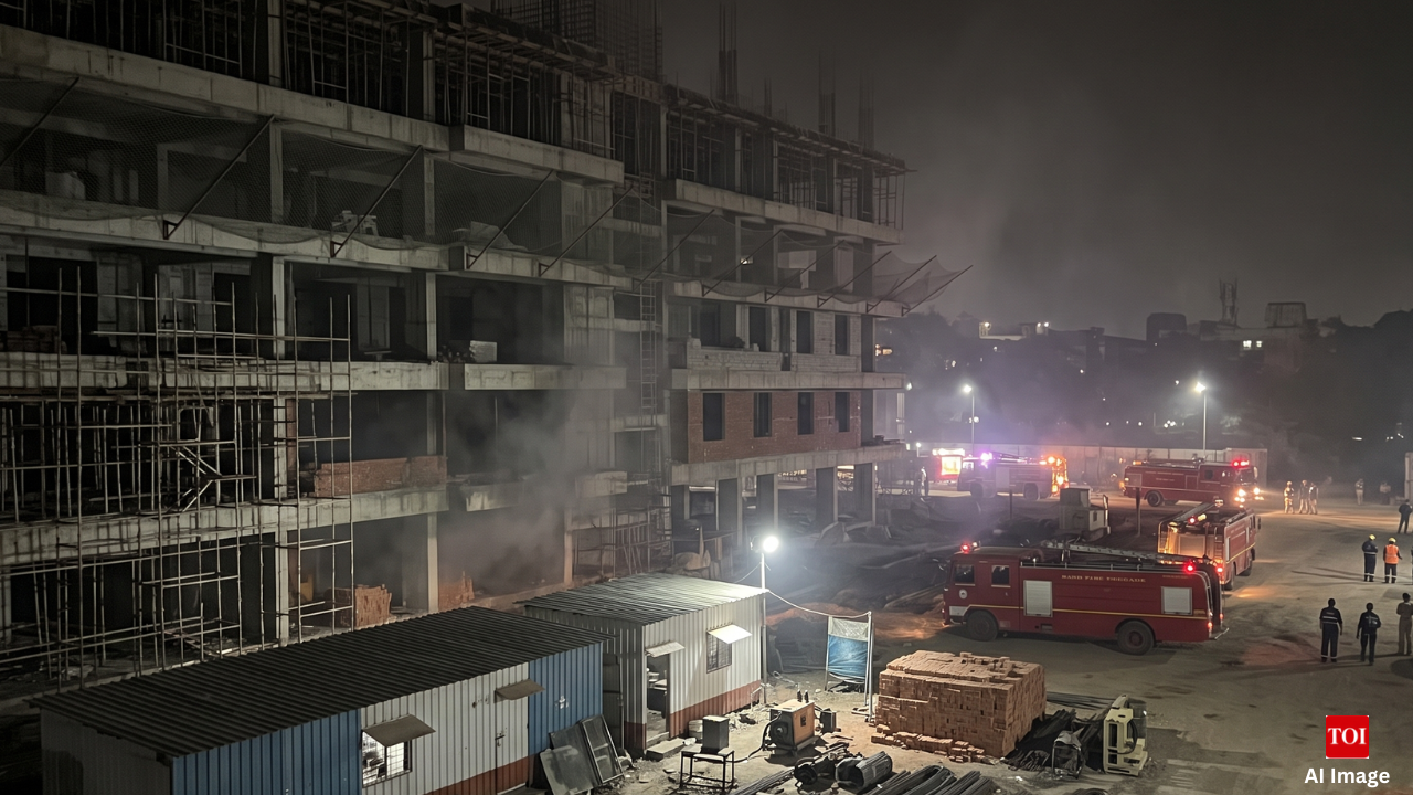 5 Injured After Gas Cylinder Explodes at Workers’ Shed on IIT Bombay Campus