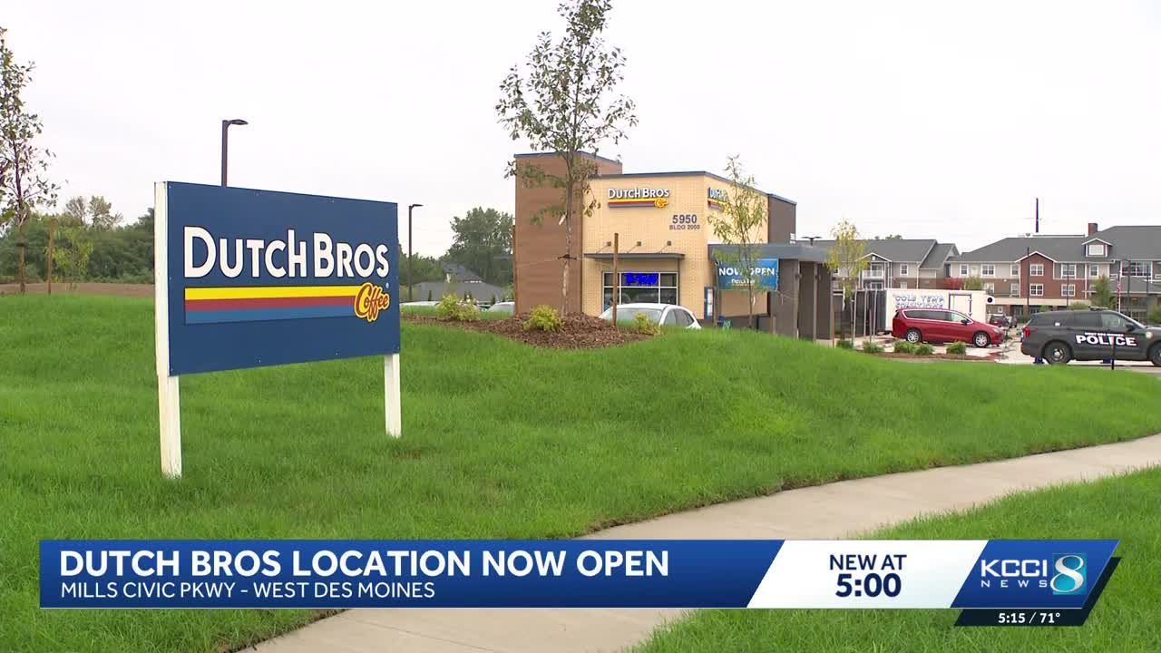Market Developments: Dutch Bros opens new coffee shop in West Des Moines