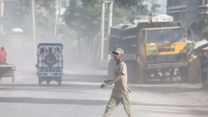 Dhaka Ranks World's Third Most Polluted City This Morning