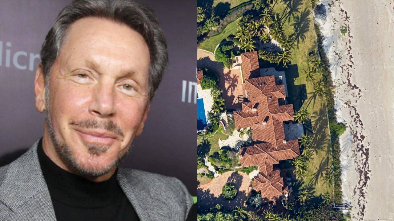 Larry Ellison Bought Florida Estate for $80m; 5 Years Later, It Lists for $165m