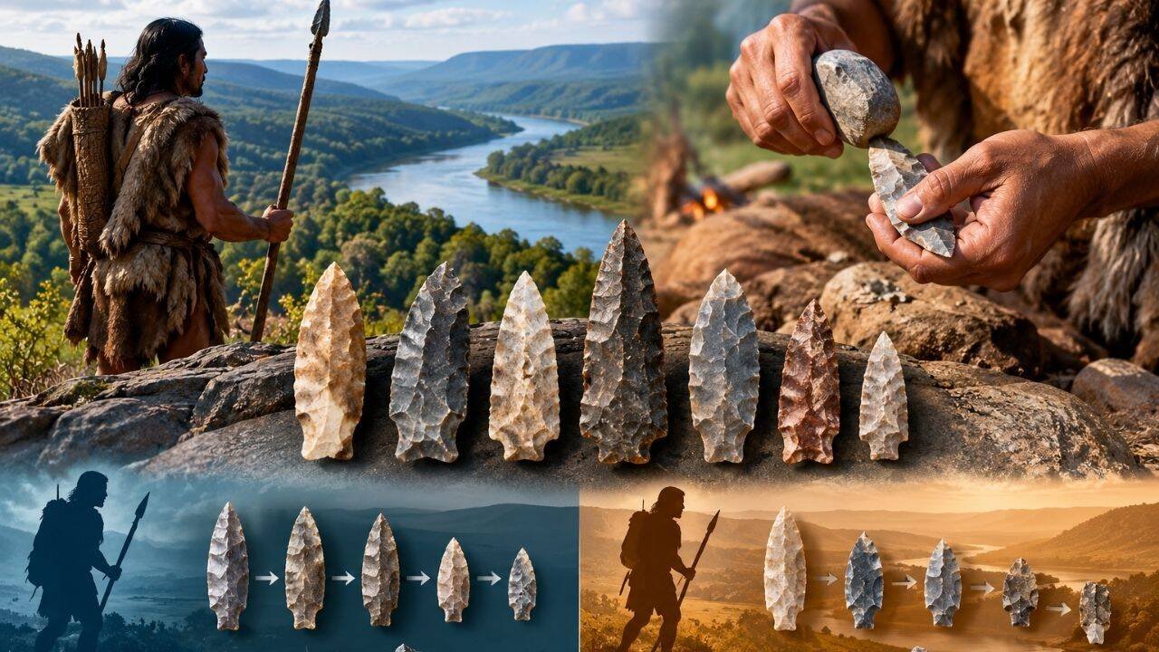 Study of 500 Ice Age spear points reveals how Clovis hunters managed risk