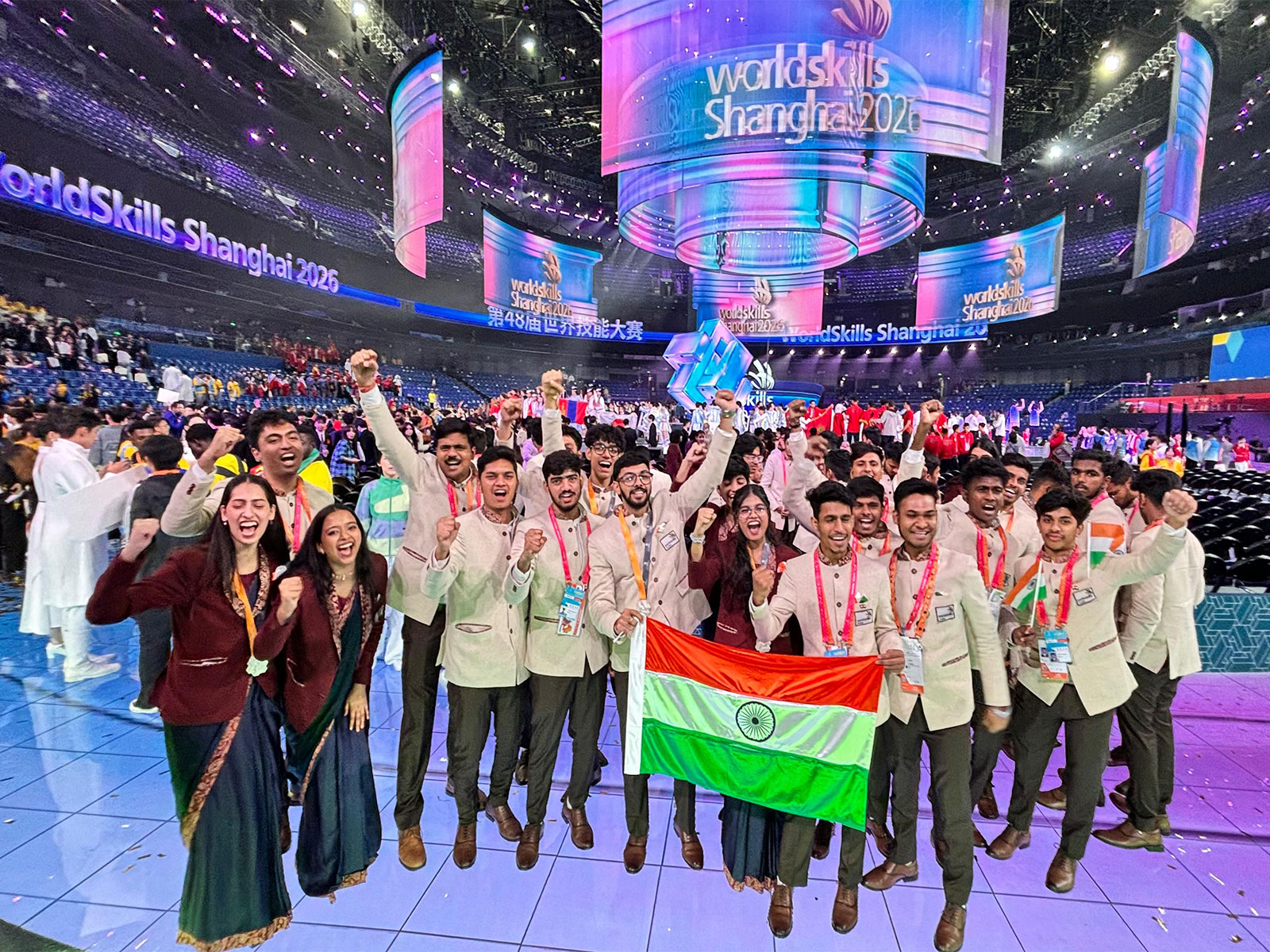 Team India Wins Six Silver Medals at Worldskills Shanghai 2026