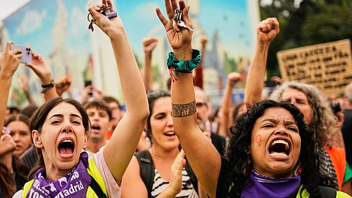 Tens of Thousands Take to Madrid Streets Demanding Housing Action