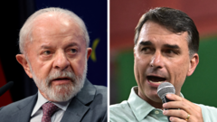Brazil Election Showdown: Lula vs. Flávio Bolsonaro in Too-Close-to-Call Race