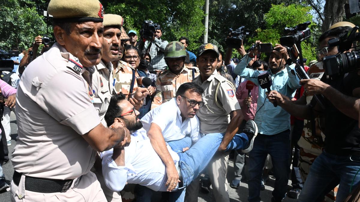 Enterprise Tech Shift: Heavy police deployment, barricades restrict entry to Jantar Mantar; several protesters detained and the Scaling Frontier