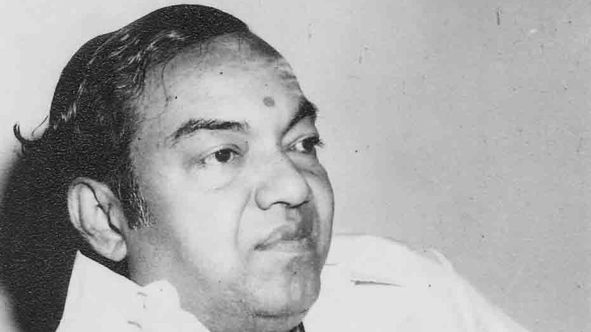 Developing Story: Poet Kannadasan: a creative mind that enriched Tamil cinema with exquisite, philosophical songs