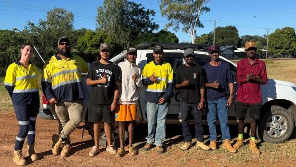 Economic Impact: New water tank built as treatment plant construction begins in Doomadgee