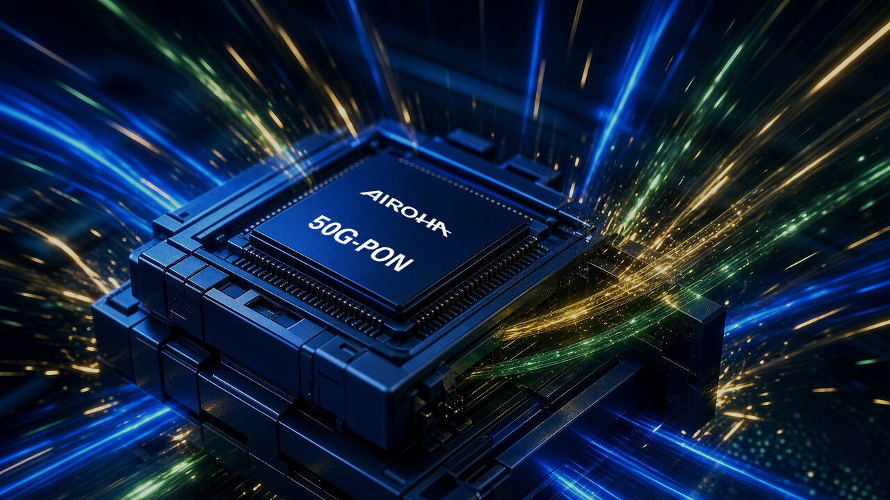 Airoha Exhibits Next-generation 50g-pon at Network X, Delivering 50+50 Gbps Symmetric Transmission and Integrated Connectivity