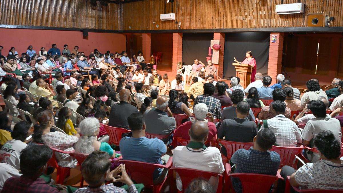 Global Perspective: Writers, intellectuals and students gather for ‘Conversation with the Arts’ at Heggodu in Shivamogga