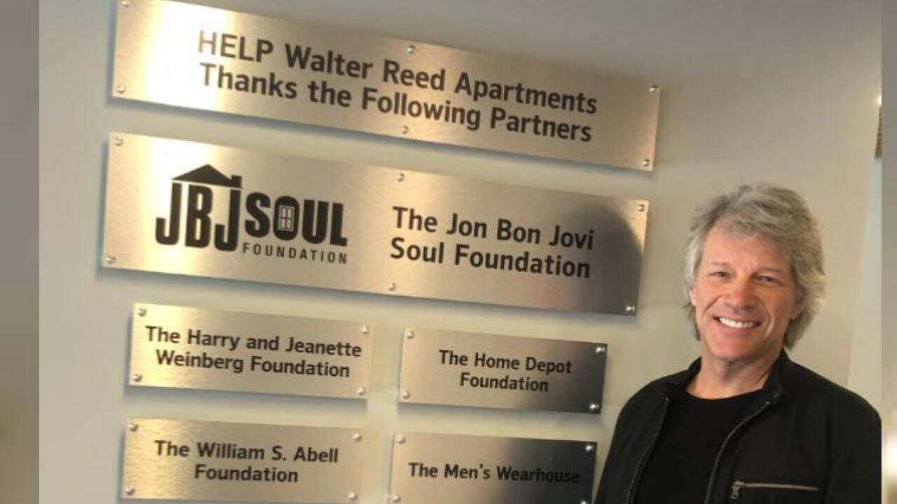 Jon Bon Jovi Foundation Helped Create Homes for 77 Formerly Homeless US Veterans