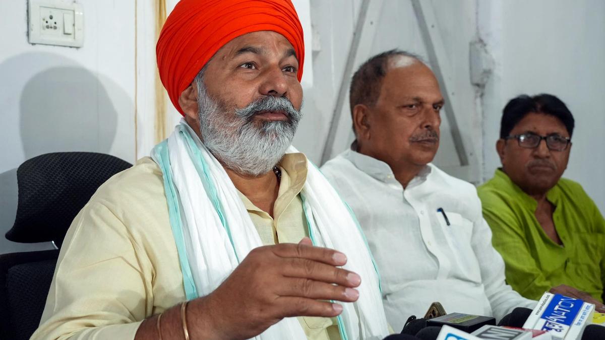 Rakesh Tikait Issues Stark Warning to Bihar Govt Over Satellite Township Land Grab