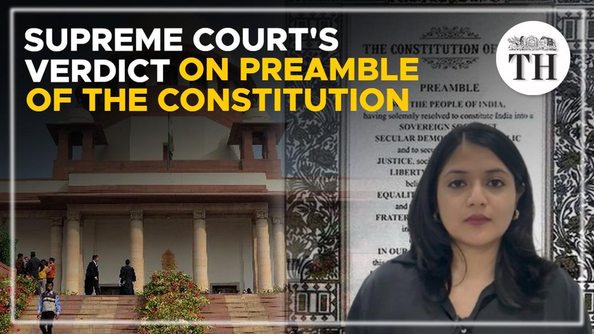Supreme Court’s Verdict on Preamble of the Constitution