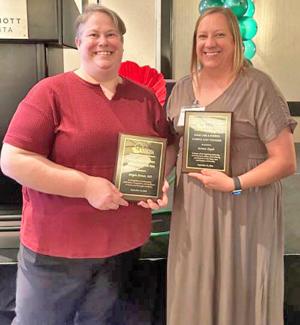 Brown, Hajek Recognized for Contributions to Profession