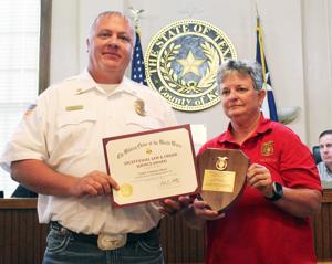 Texas Fire Chief Charles Holt Wins National Law and Order Award