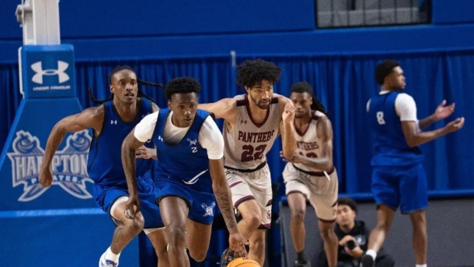 Transfer Helps Propel Hampton University Men to Exhibition Basketball Victory