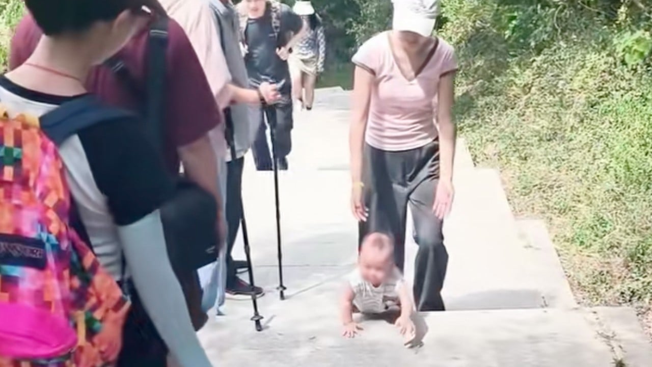 Enterprise Tech Shift: Viral video of 9-month-old Chinese baby climbing mountain steps sparks safety concerns and the Scaling Frontier