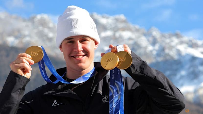 International Briefing: Alpine skiing-After Olympic sweep, Swiss Von Allmen shrugs off pressure ahead of new season