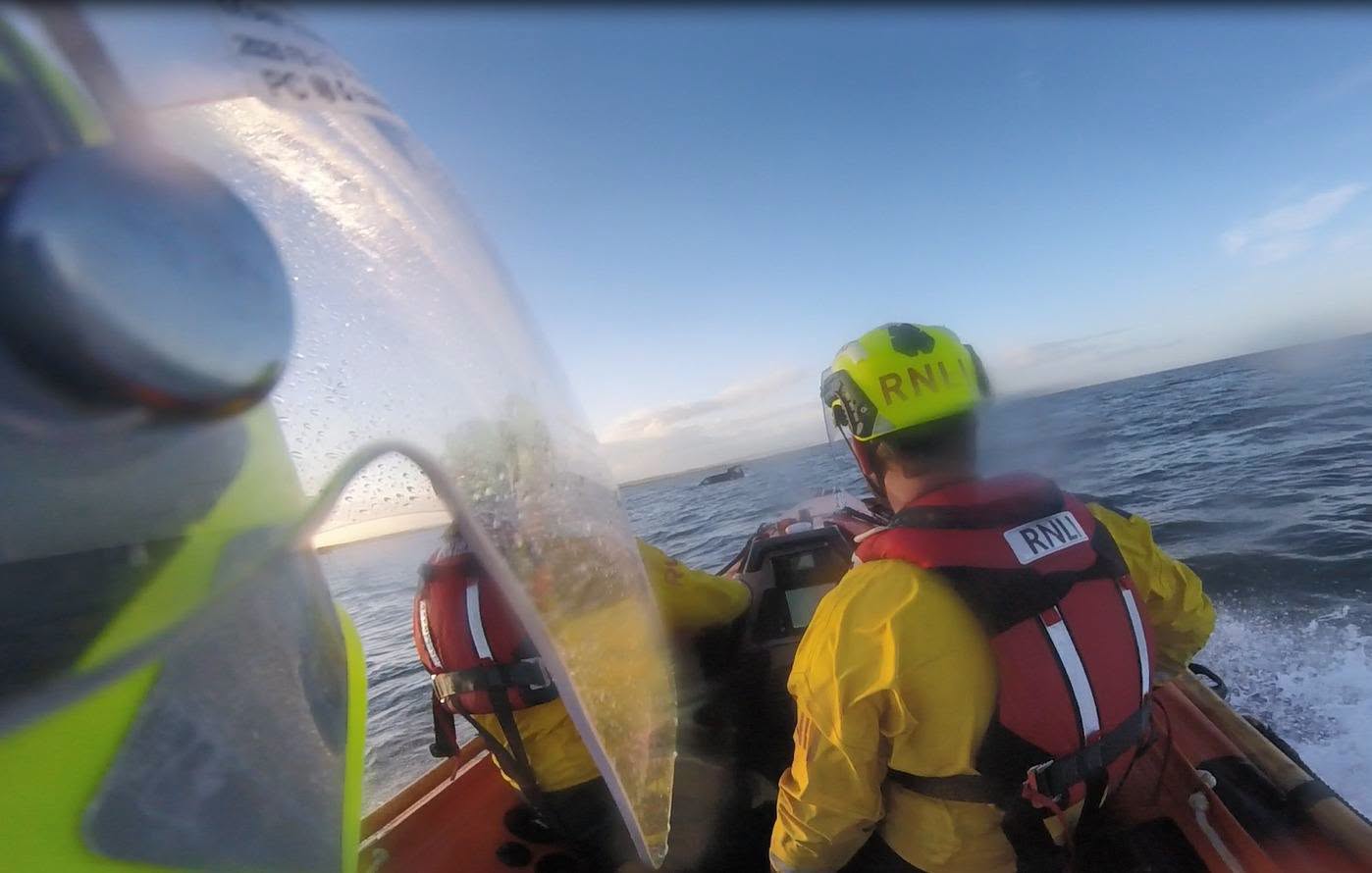 Dramatic Rescue: Three Children Saved as Car Plunges Off Holy Island Causeway