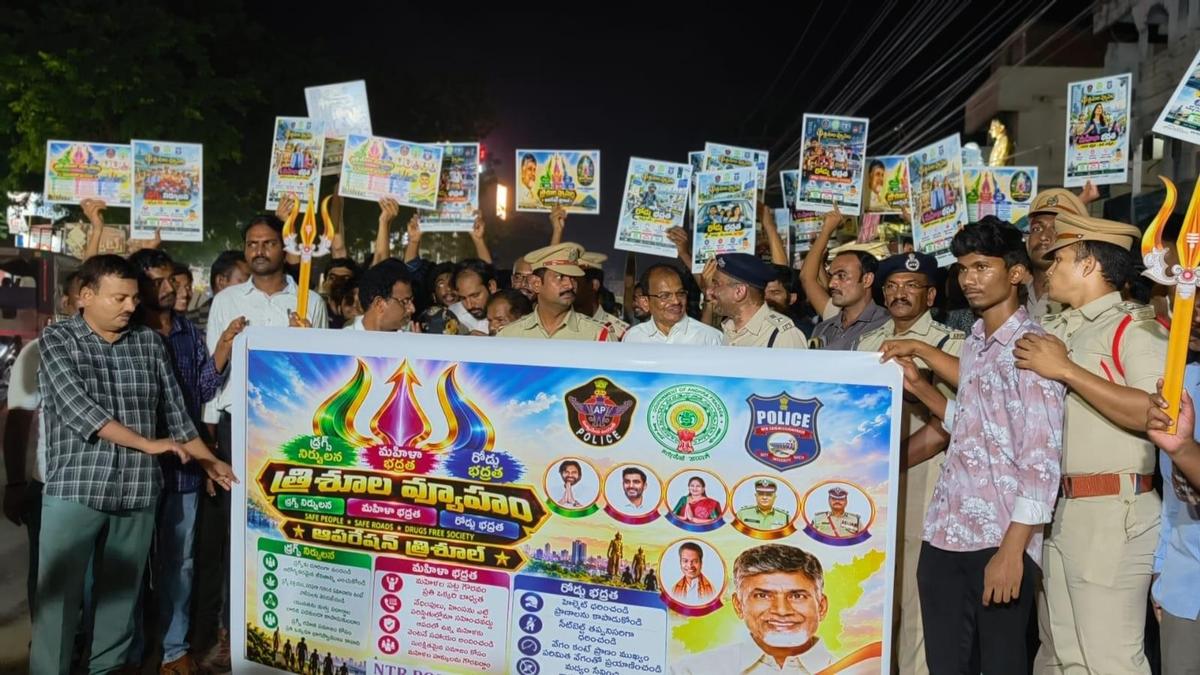 Operation Trishul’: Candle Rally Taken Out Against Drug Abuse