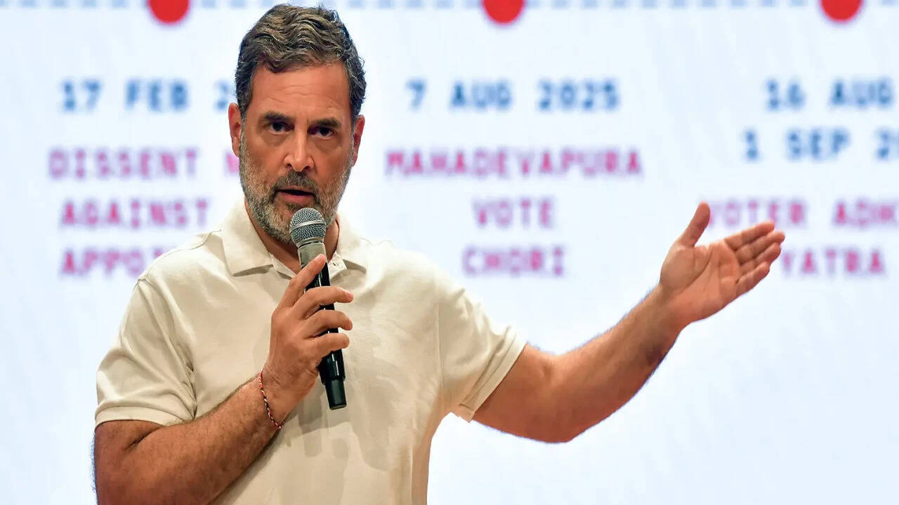 CEC Changed Form 6 Illegally': Rahul Ups the Ante After Sc's Clarification