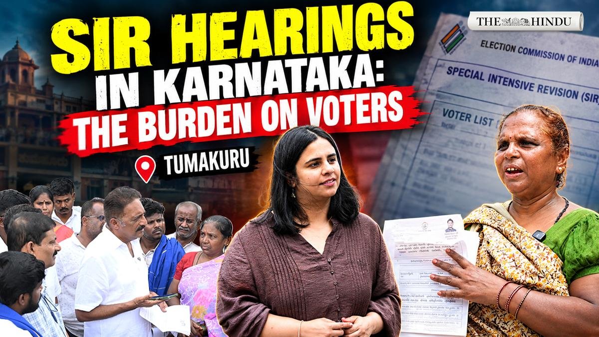 Tumakuru Voters in Chaos as SIR Hearings Leave Many Without Notices