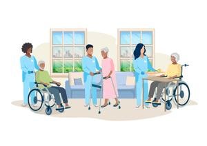 Nursing home beds are becoming more scarce