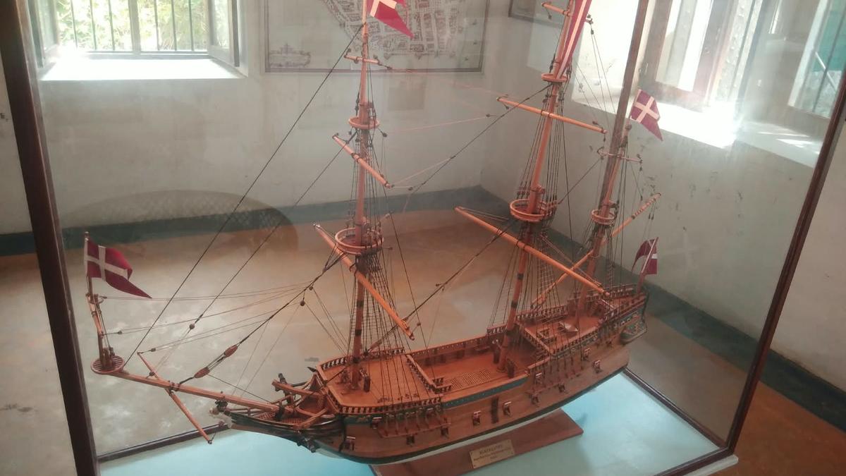 1620 Danish Ship Model Donated to Tharangambadi Maritime Museum
