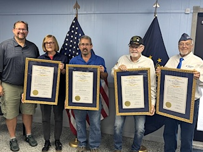 Geopolitical Dispatch: Four Members of the Veterans Memorial Awarded Prestigious Circle of Corydon Award Shifts Diplomatic Posture