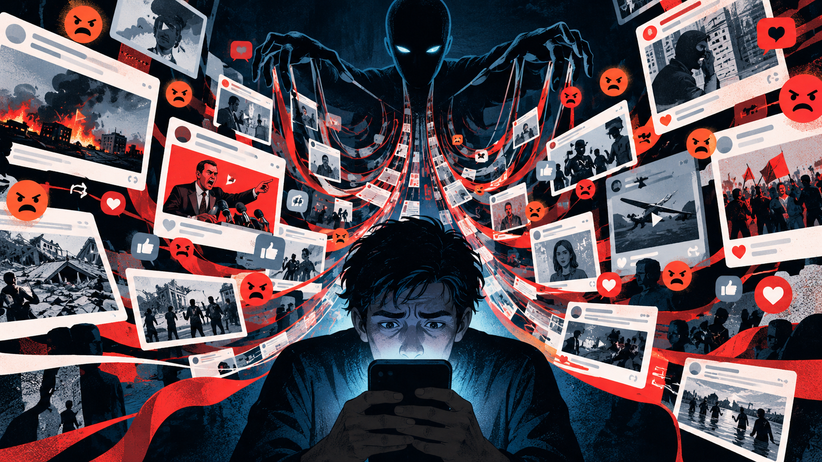 Your Feed Isn't Random. the Algorithm Is Built to Keep You Angry, Anxious & Scrolling