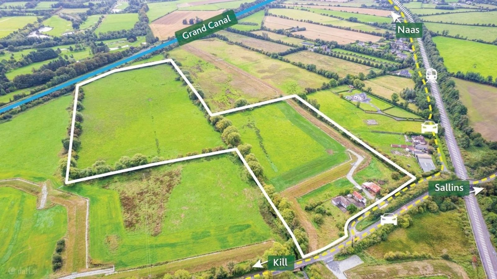 Two Sallins smallholdings for sale at the heart of the commuter belt
