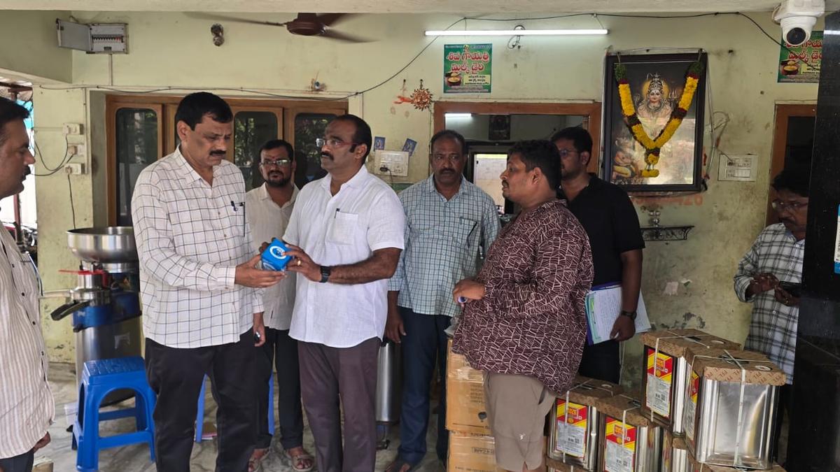 170 Kg of Ghee Allegedly Made With Palm Oil and Vanaspati Seized at Ongole Dairy