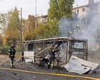 Russian Launches Strikes on On Bus Kills at Least 30 People Near Ukraine Frontline as Regional Tensions Surge