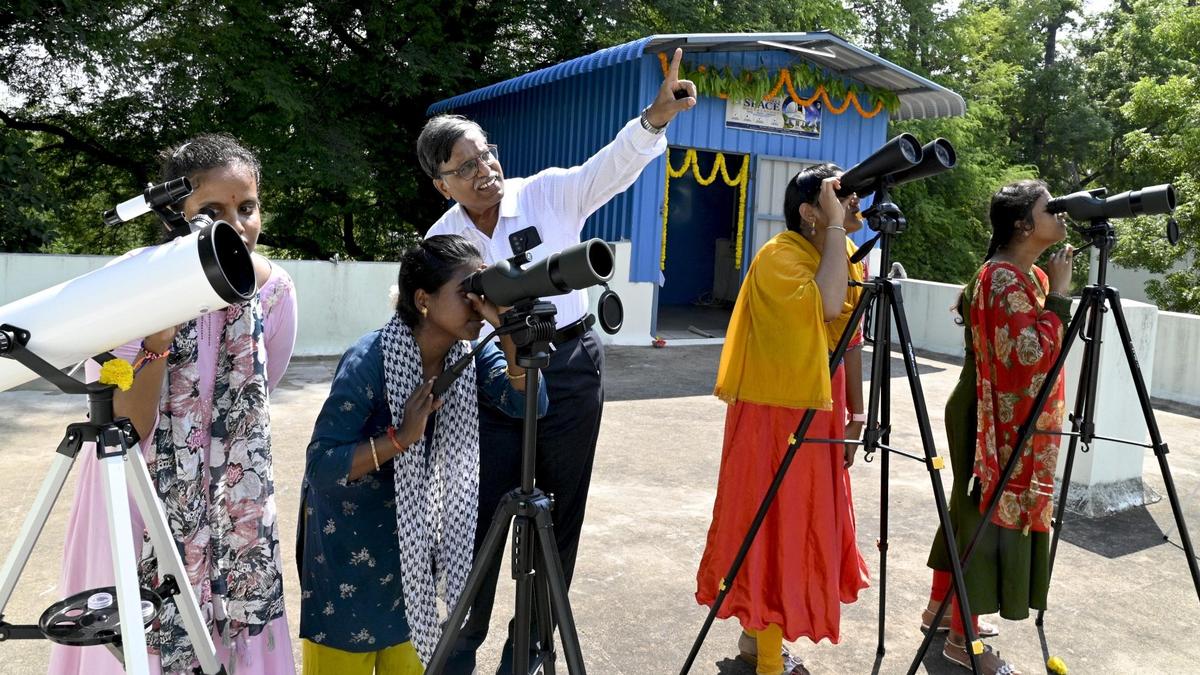 SPMVV Opens Space Observatory to Boost Student Interest in Astronomy