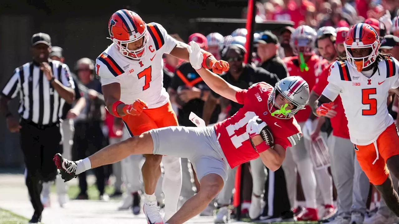Social Media Reacts to Illinois Football Falling at Ohio State