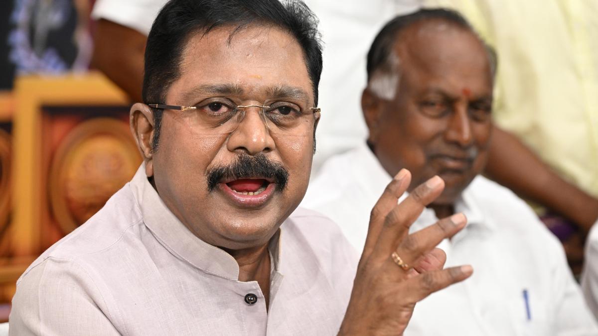 Dhinakaran Slams Tvk-led Govt. for “turning a Blind Eye” to Inflation