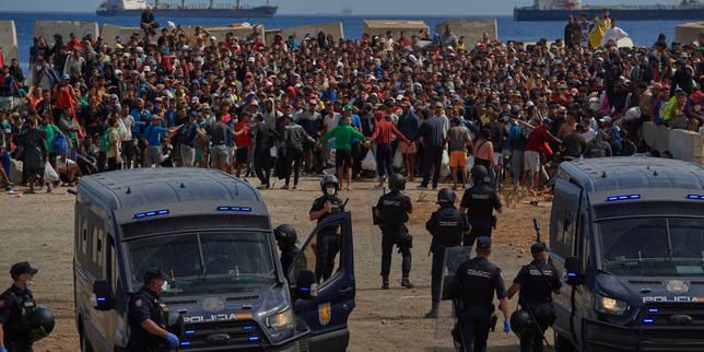 Ceuta Migrant Camp Being Removed Ahead of Spanish King's Visit